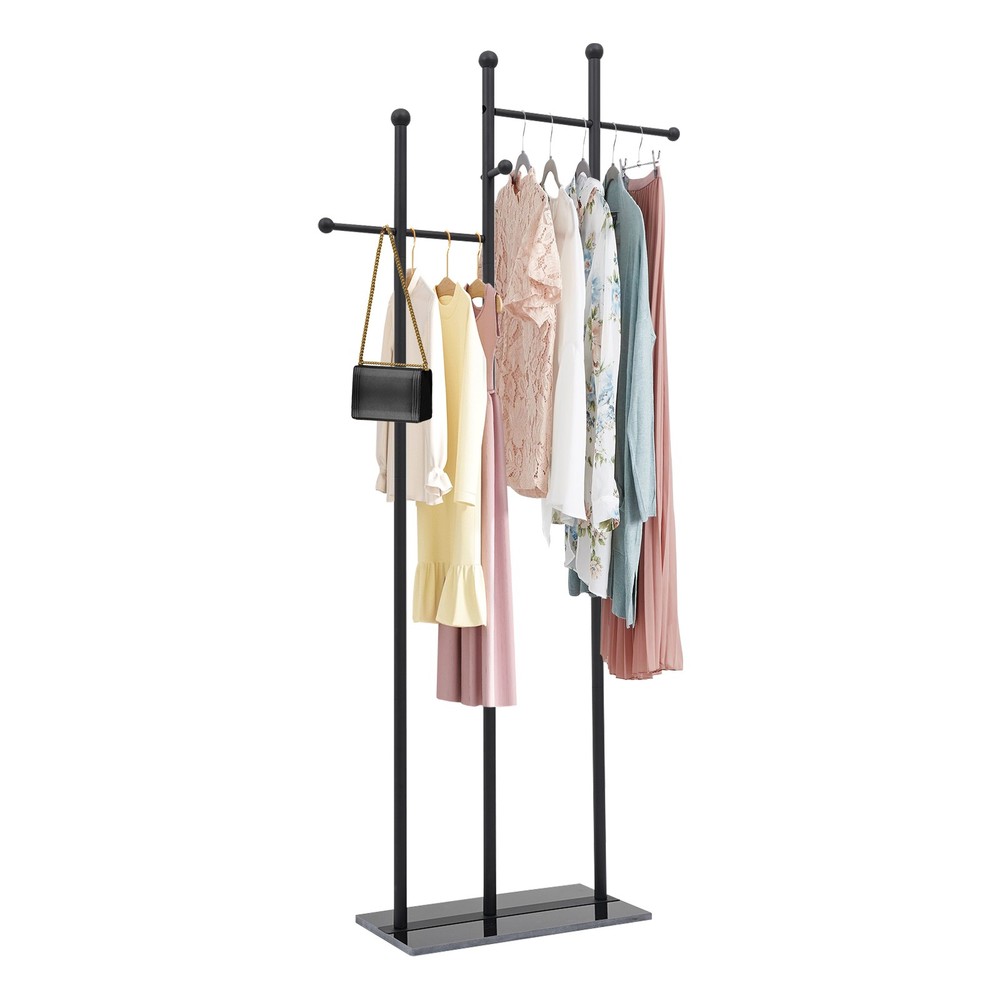 Clothes Rack with Bottom Base, Home Clothes Rack, Standing Clothes Rack