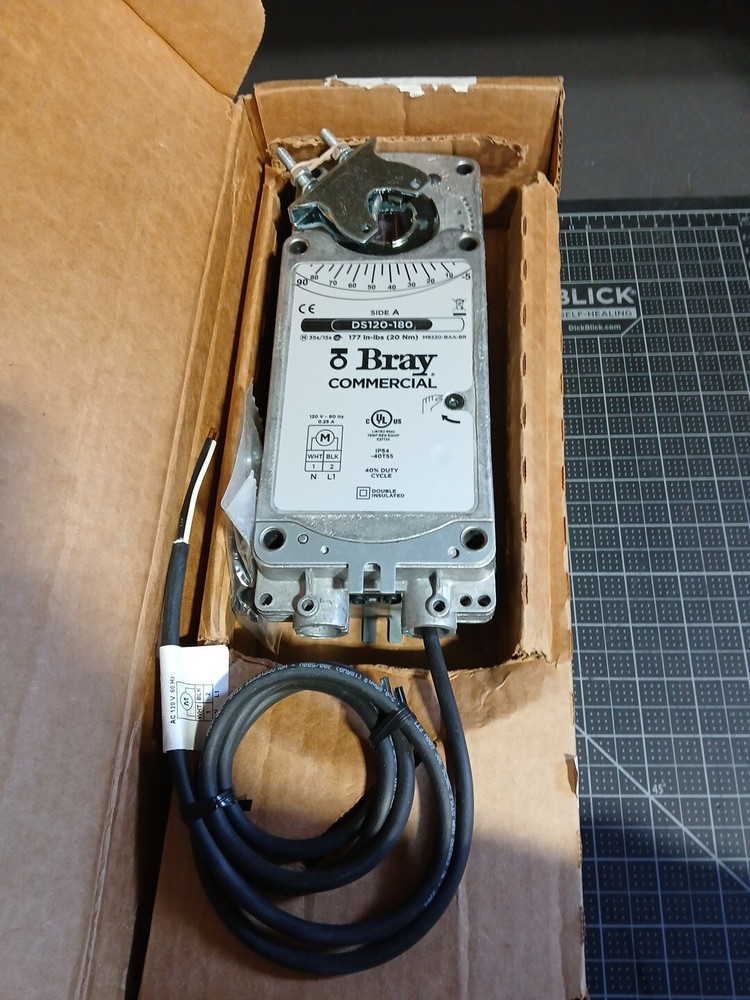 Bray DS120-180 Electric Actuator, Spring Return