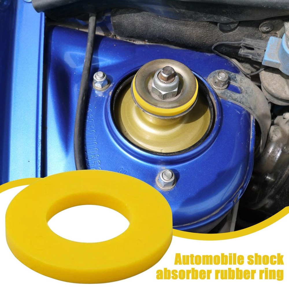 2PCS Car Shock Absorber Ring Buffer Shock Tower Top Rubber Pad Replacement