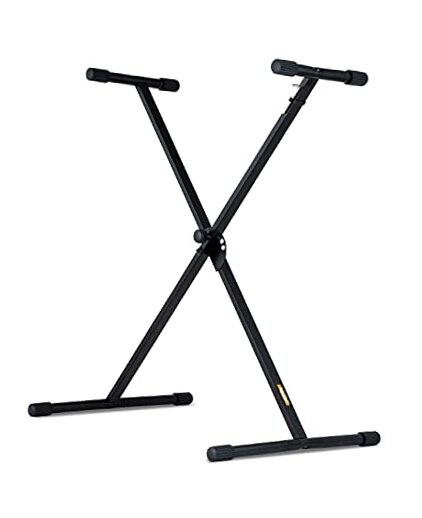 Style Classic Folding Keyboard & Digital Piano Stand, Adjustable Single-X
