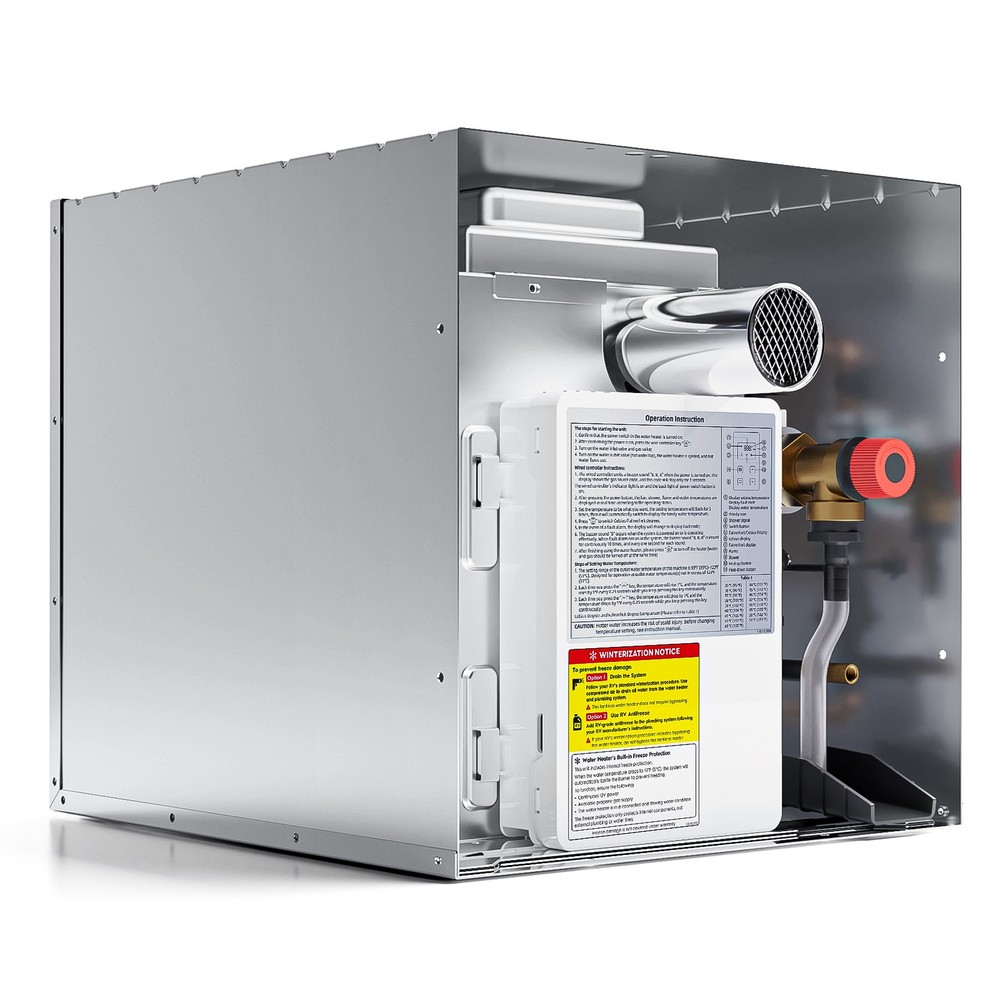 Orbek RV Tankless Water Heater 3.5 GPM 60,000 BTU On-Demand Instant Hot Water