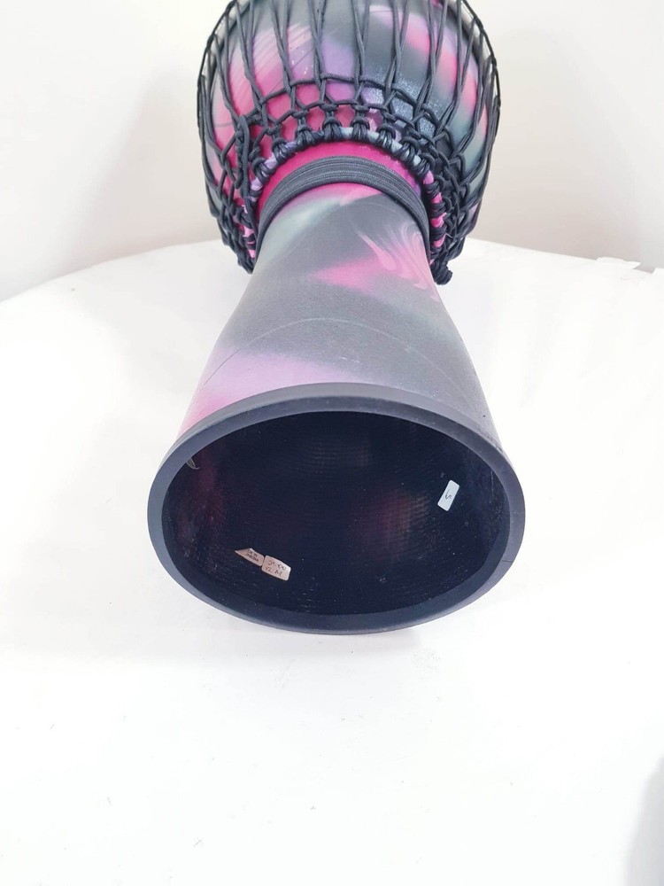 Large Hand made African Java Percussion Natural Head Djembe Drum