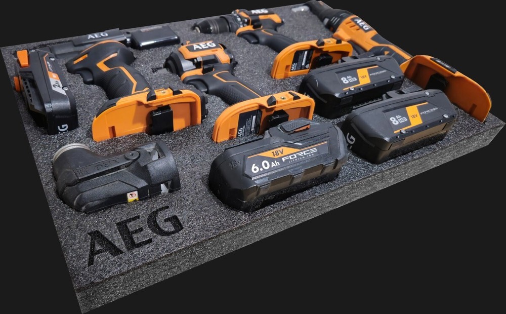 DeWALT shadow foam tool tray insert storage organizer toolbox tool kit set