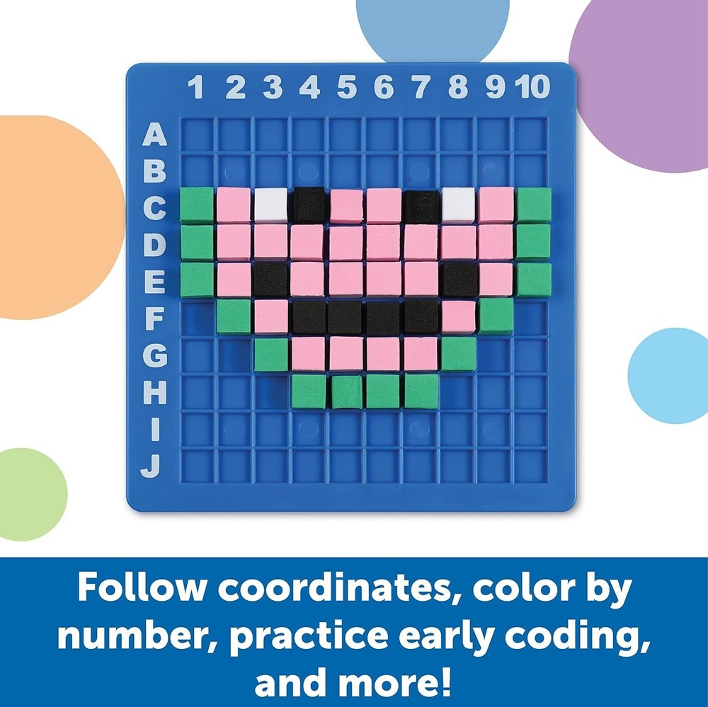 STEM Explorers Pixel Art Challenge - Science Kits & STEM Activities for Kids,...