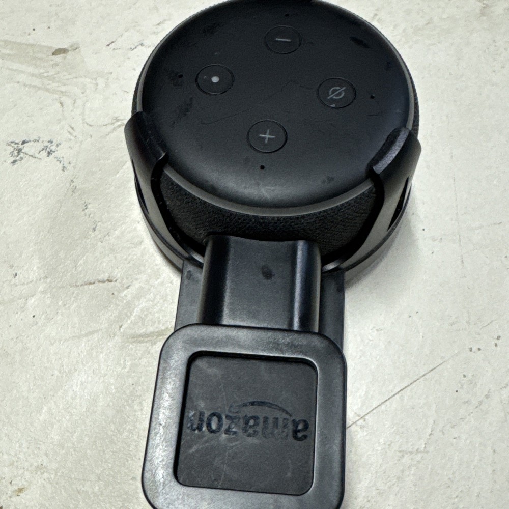 Amazon Echo Dot (3rd Generation) Smart Speaker - black with little case