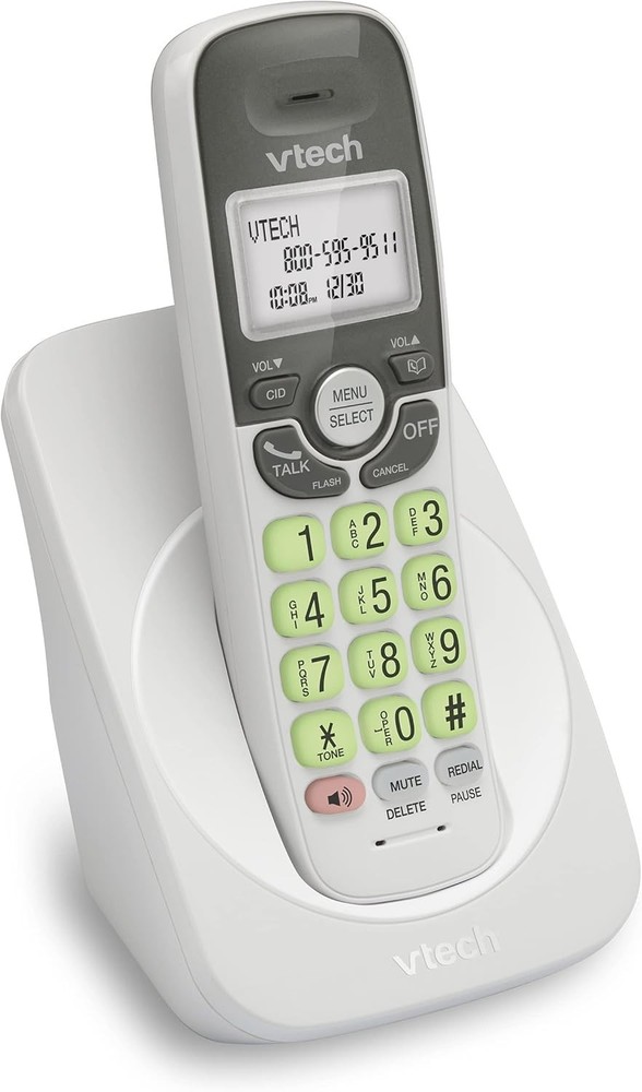 Cordless Phone with DECT 6.0, Full-Duplex Speakerphone, Lighted Display, Back...