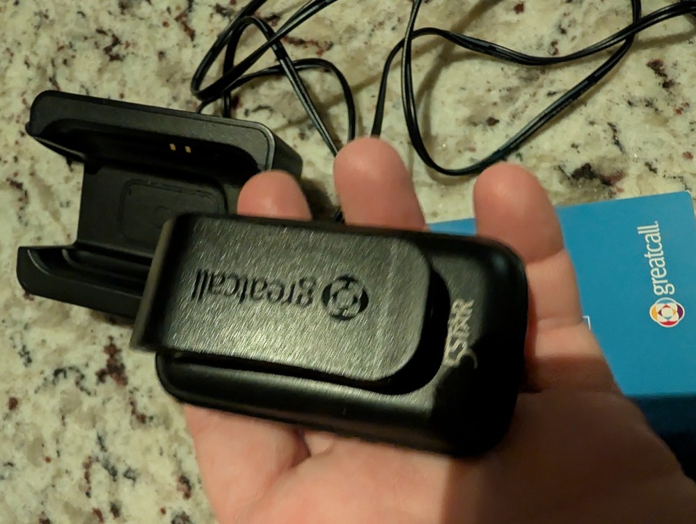 GreatCall Splash Monitored Alert System with Charger & User Guide