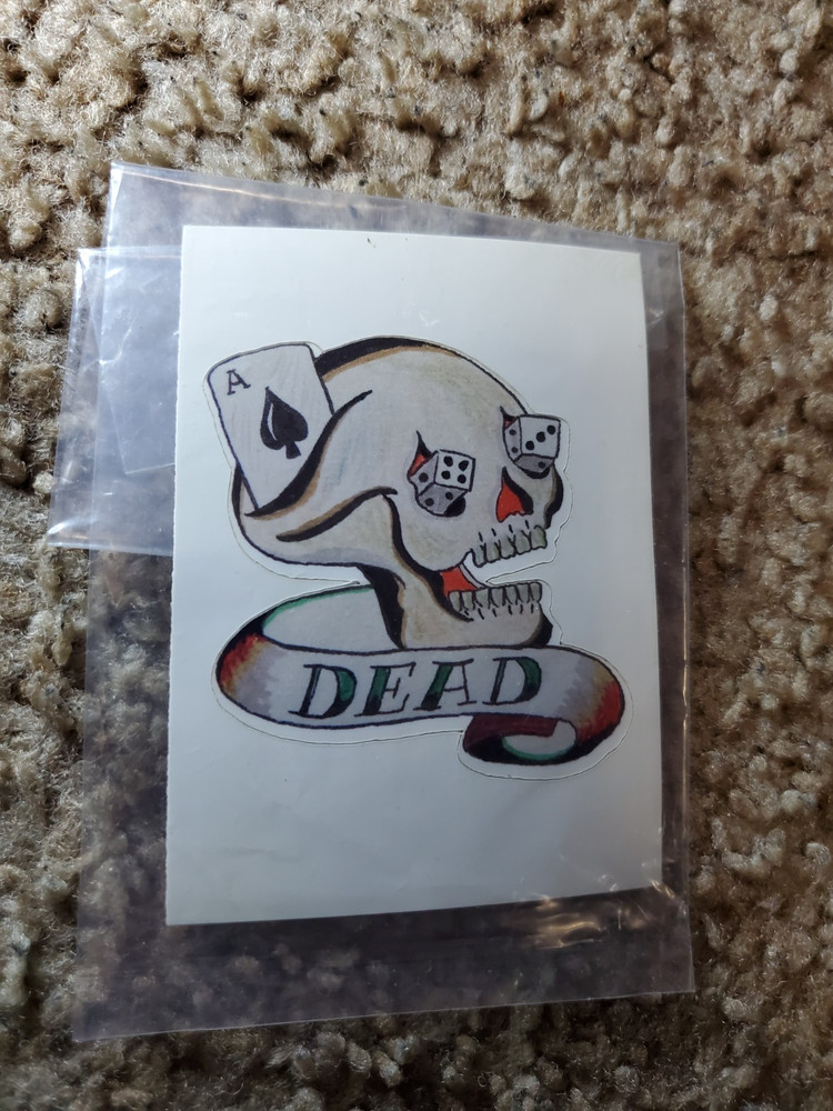 Grateful Dead decal sicker