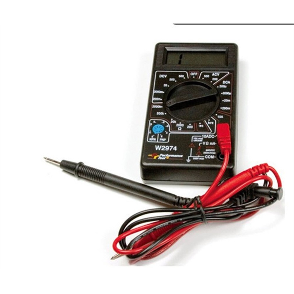 Performance Tool Digital Metric Meter Tester W2974