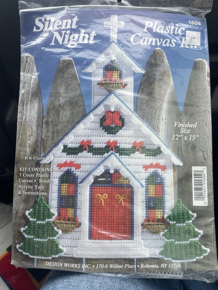 Silent Night Plastic Canvas Kit Design Works