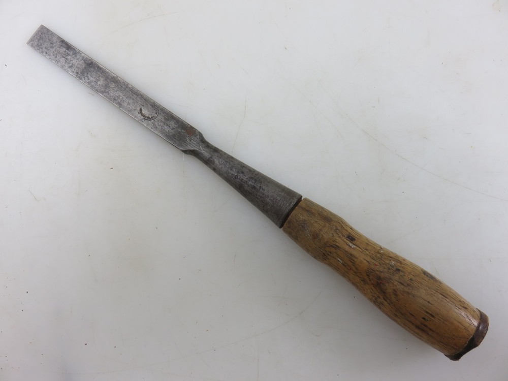 DR Barton Wood Handle Socket Chisel 5/8" Vintage