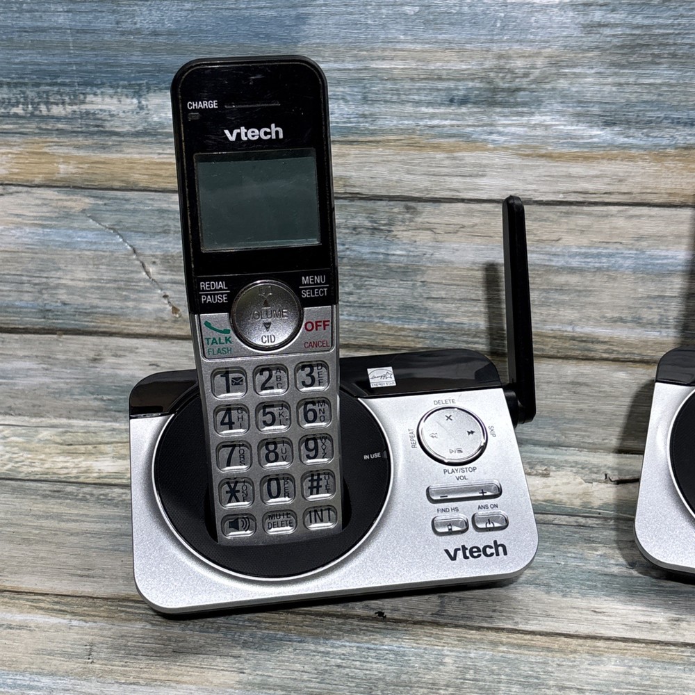 VTech CS5229 Single Handset Extend Range DECT 6.0 Answer System- 2 Pack