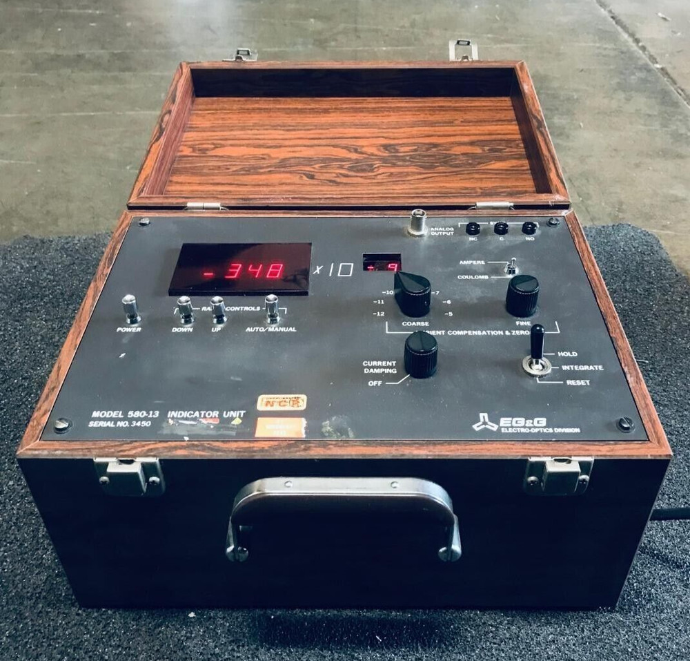 EG&G Radiometer Indicator Unit Model 580-13