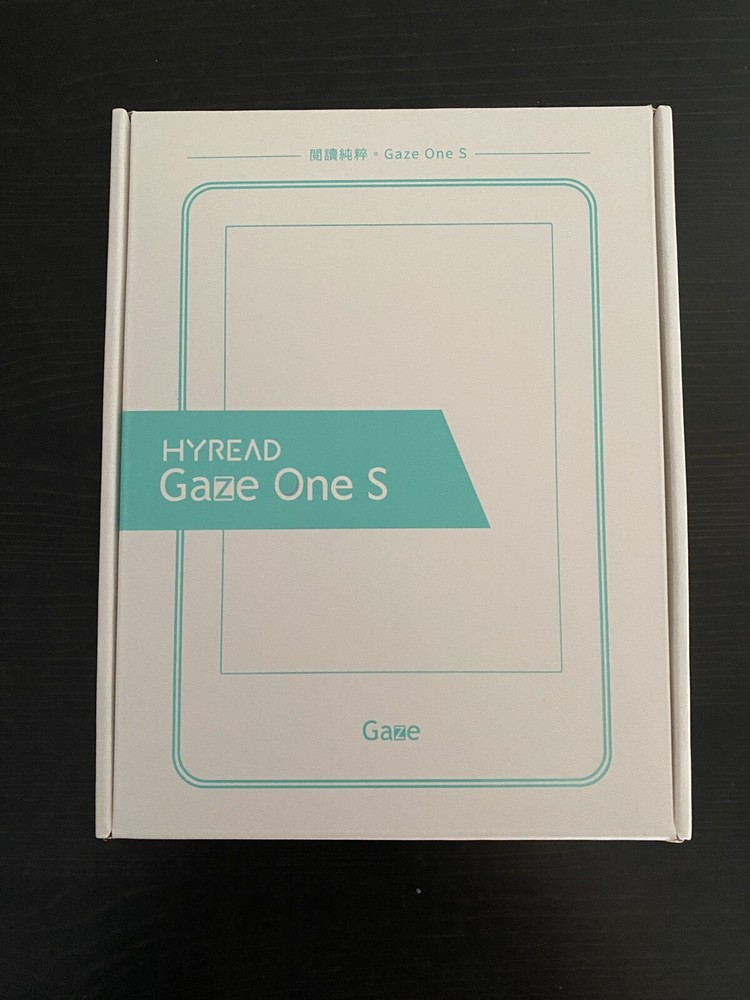 Taiwan Hyread Gaze One S (6” E-book reader) with case, excellent condition