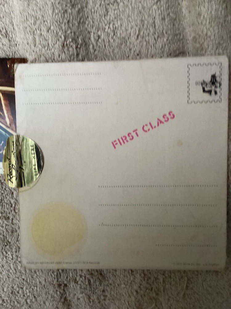 David Bowie 1977 ‘Low’ Postcard Record Sleeve