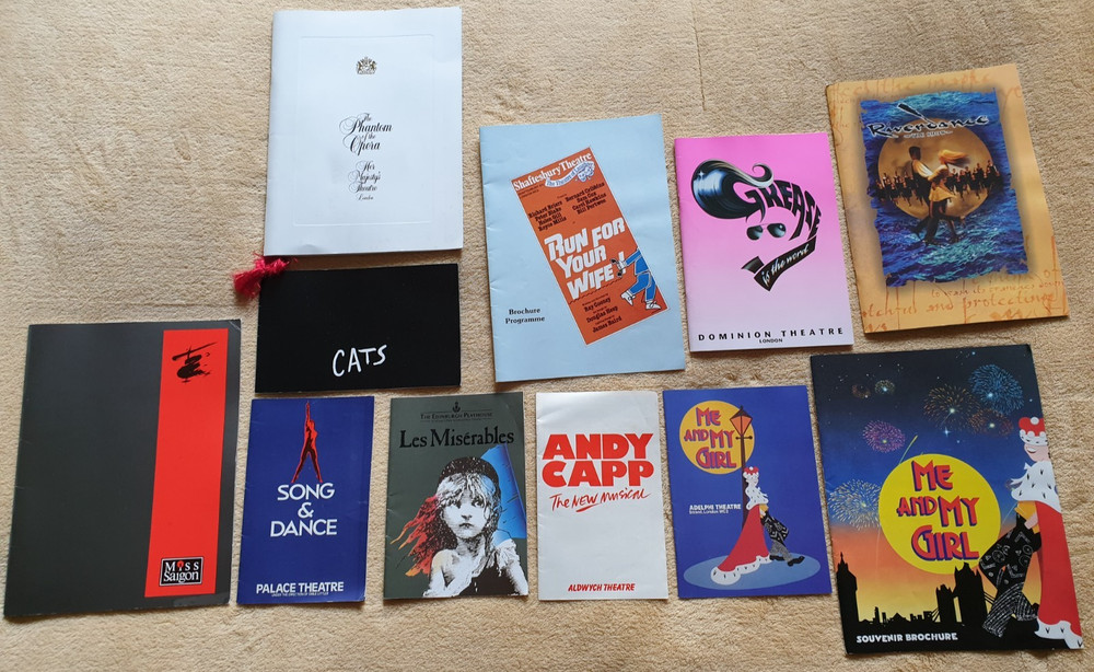 JOB LOT MUSICAL THEATRE PROGRAMMES