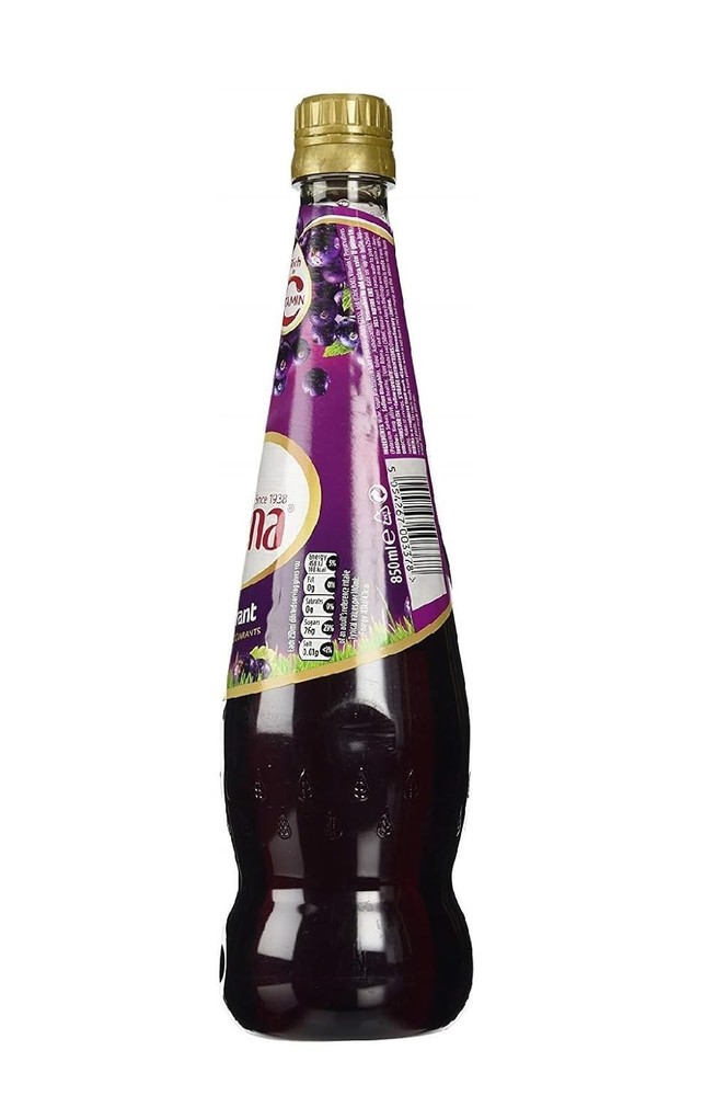 Blackcurrant Nectar, 4 Bottles, 33.8 oz Each