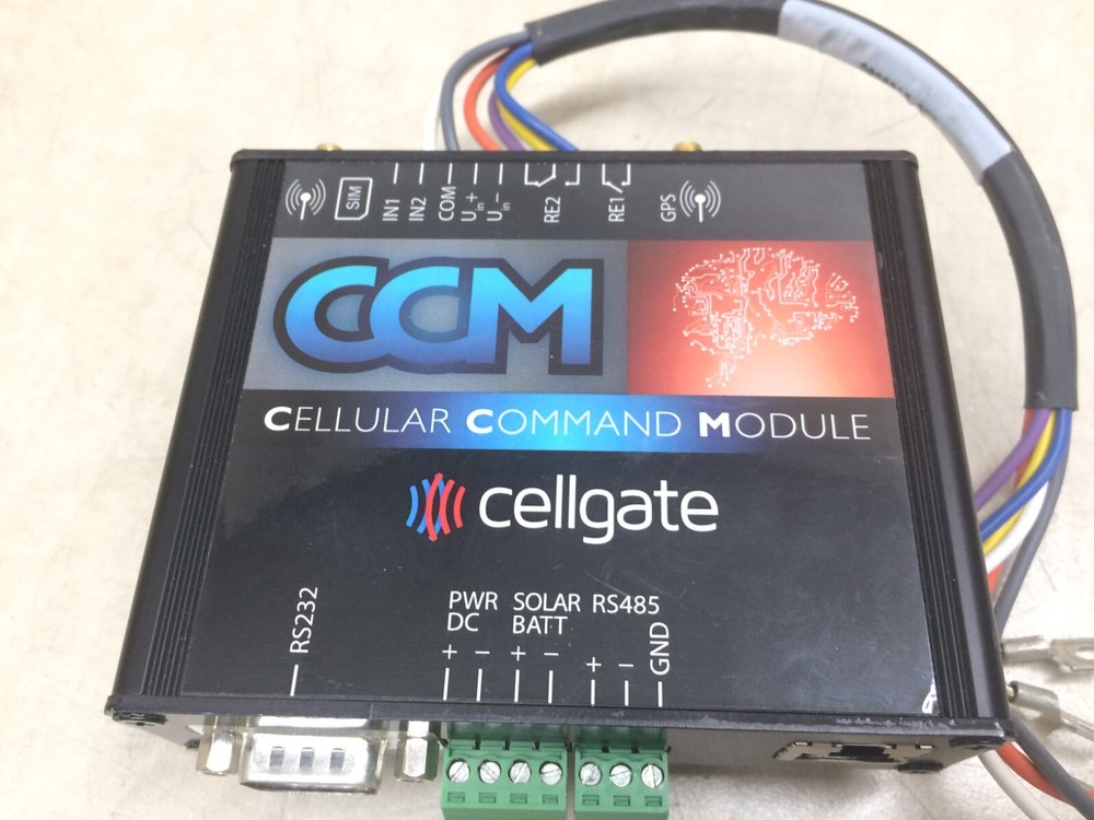 Cellgate CCM Wireless Gate Controller 410116CCP UMTS US ETH+RS485+GPS Module