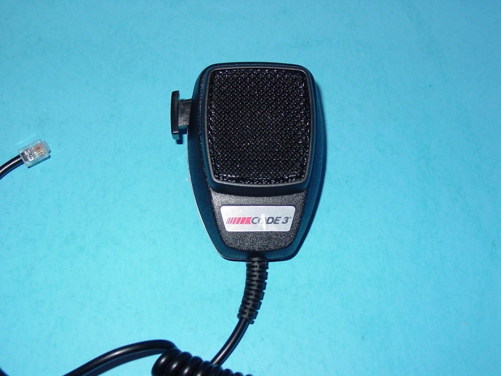 Code 3 Microphone With Modular Jack T11856