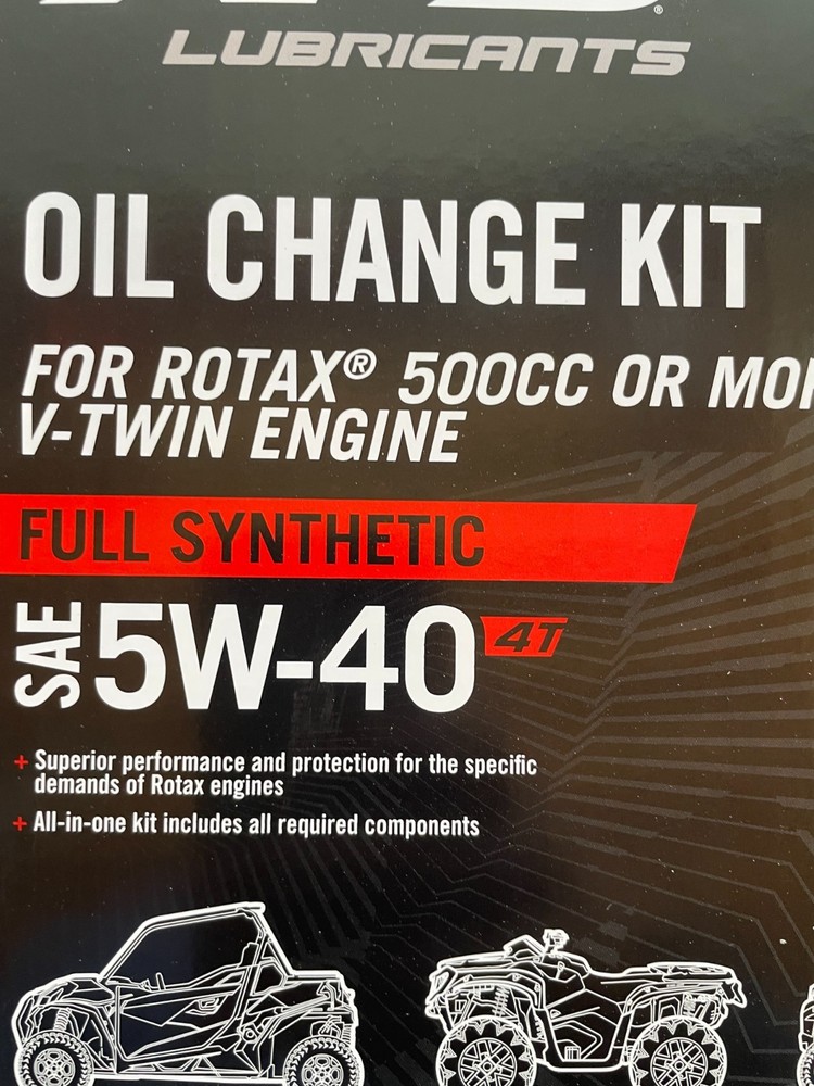 Can-Am XPS 5W40 Full Syn Custom Oil Change Kit 9779488