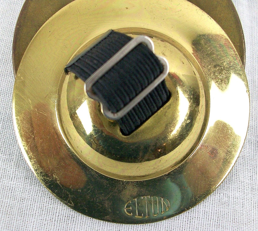 Vintage Elton Brass Finger Cymbals 2"