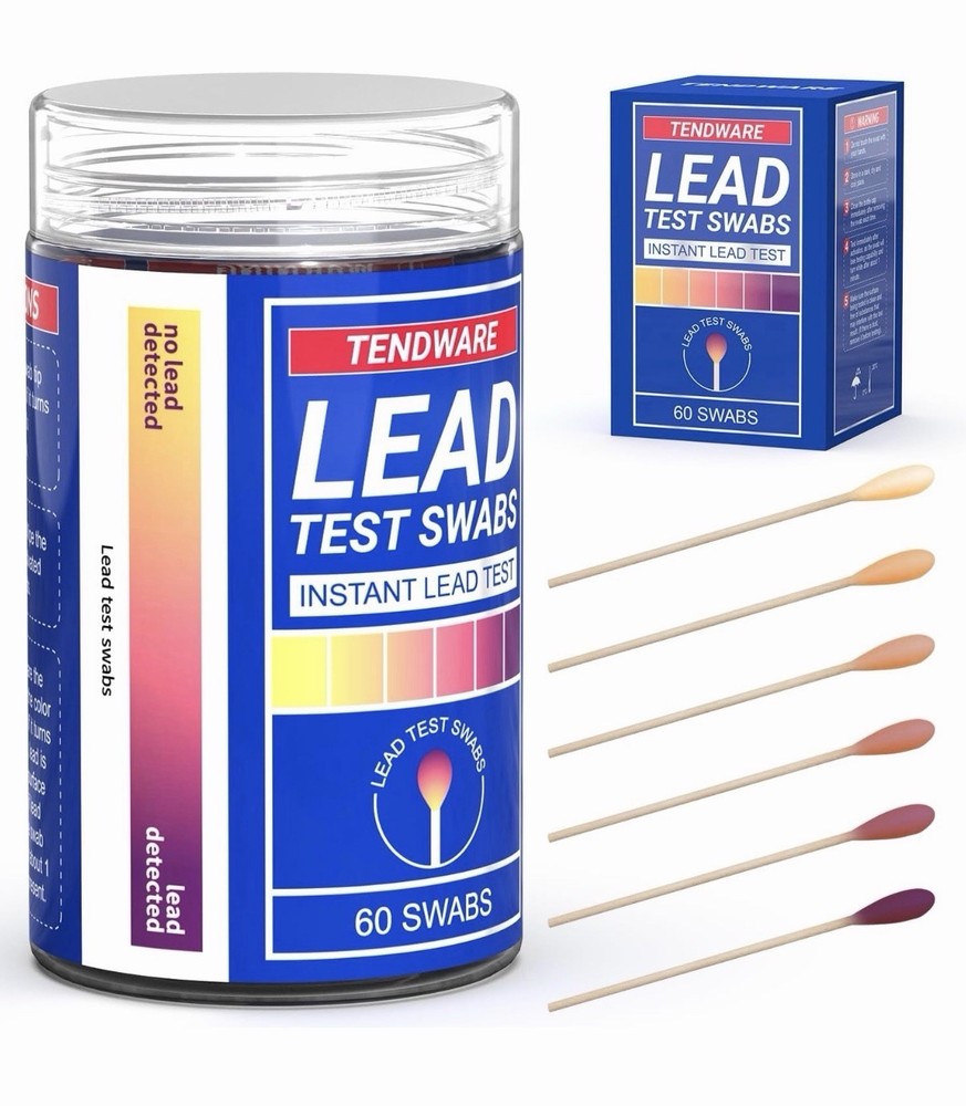 Lead Paint Test Kit: 60 Swabs Accurately Formulated Lead Test Kit Testing for...