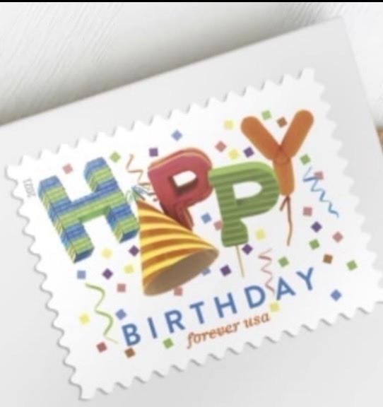 HAPPY BIRTHDAY! Forever Stamps 20/sheet