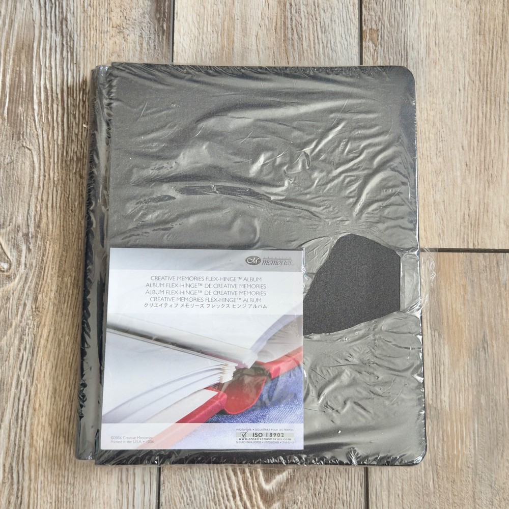 New Creative Memories Black Flex Hinge Album