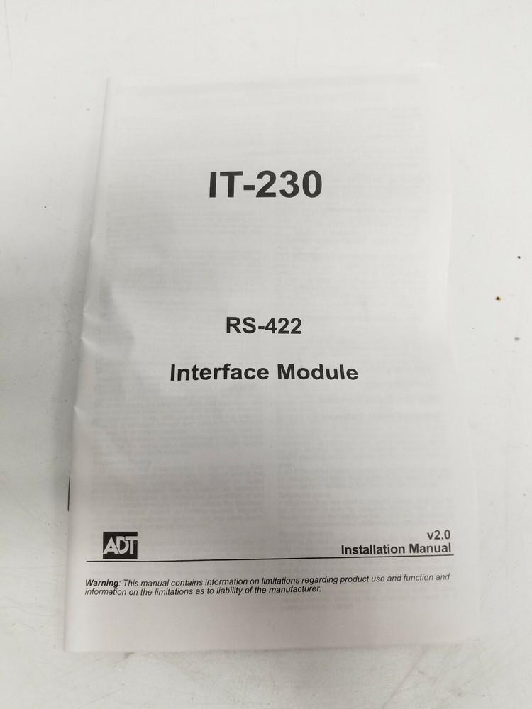 DSC IT-230 ADT Interface Module