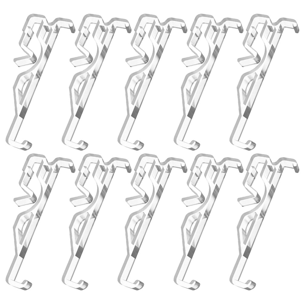 10pcs Replaceable Valance Clips Plastic Blind Clips Blind Clamps Blind Accessory