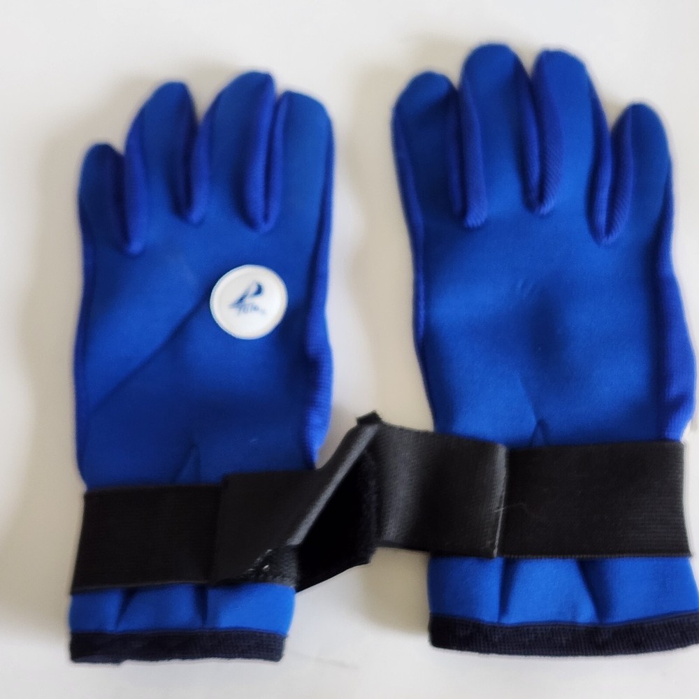 Telo size Small Neoprene Sailing Gloves Blue Davis