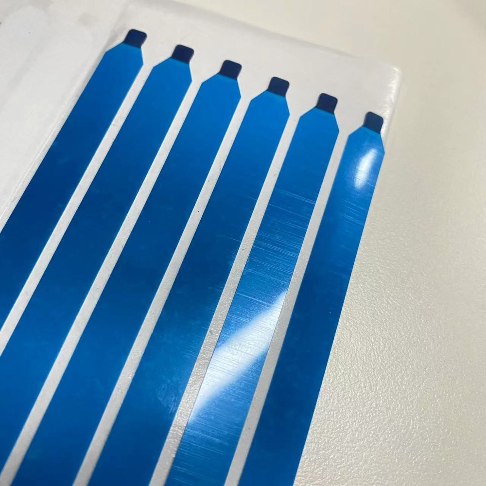 Pull tabs stretch release adhesive strips for LCD screen with tabs - Set of 4