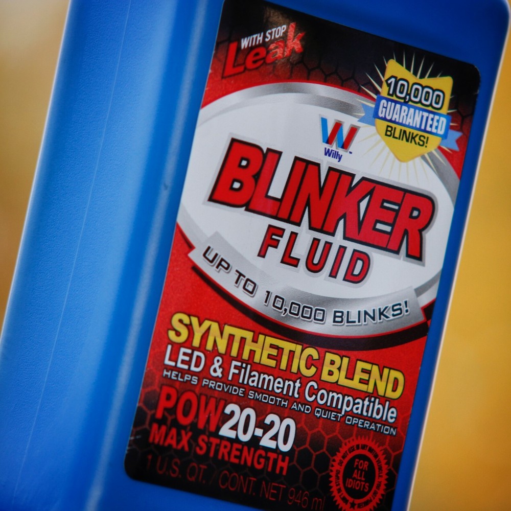 Blinker Fluid - Sticker