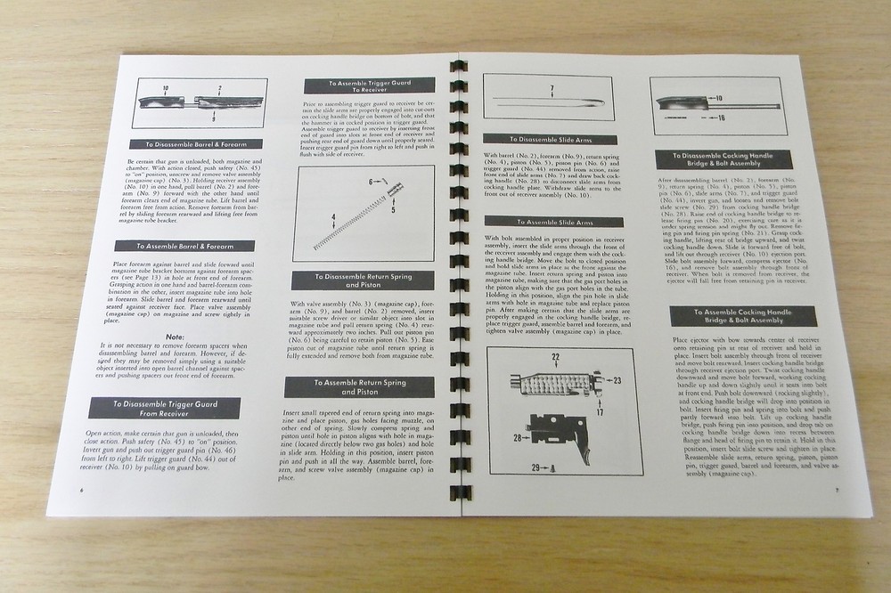 Winchester Model 1400 Takedown Manual - #W4