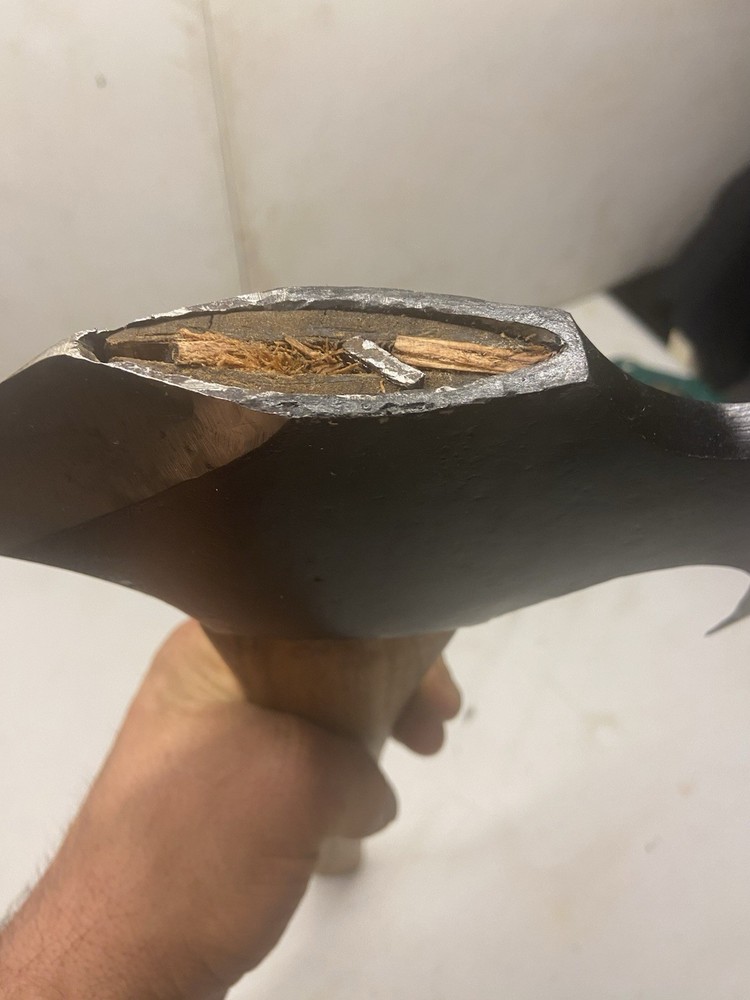 Custom Handmade Unique Axe Dunlop Double Bit