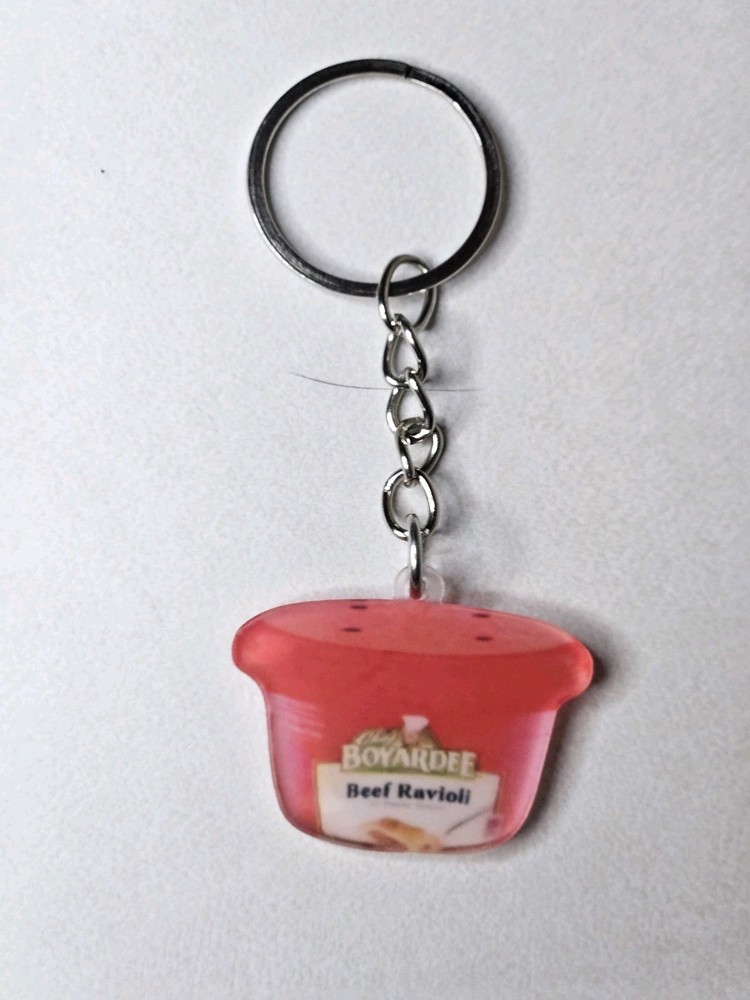 Chef Boyardee Beef Ravioli Keychain