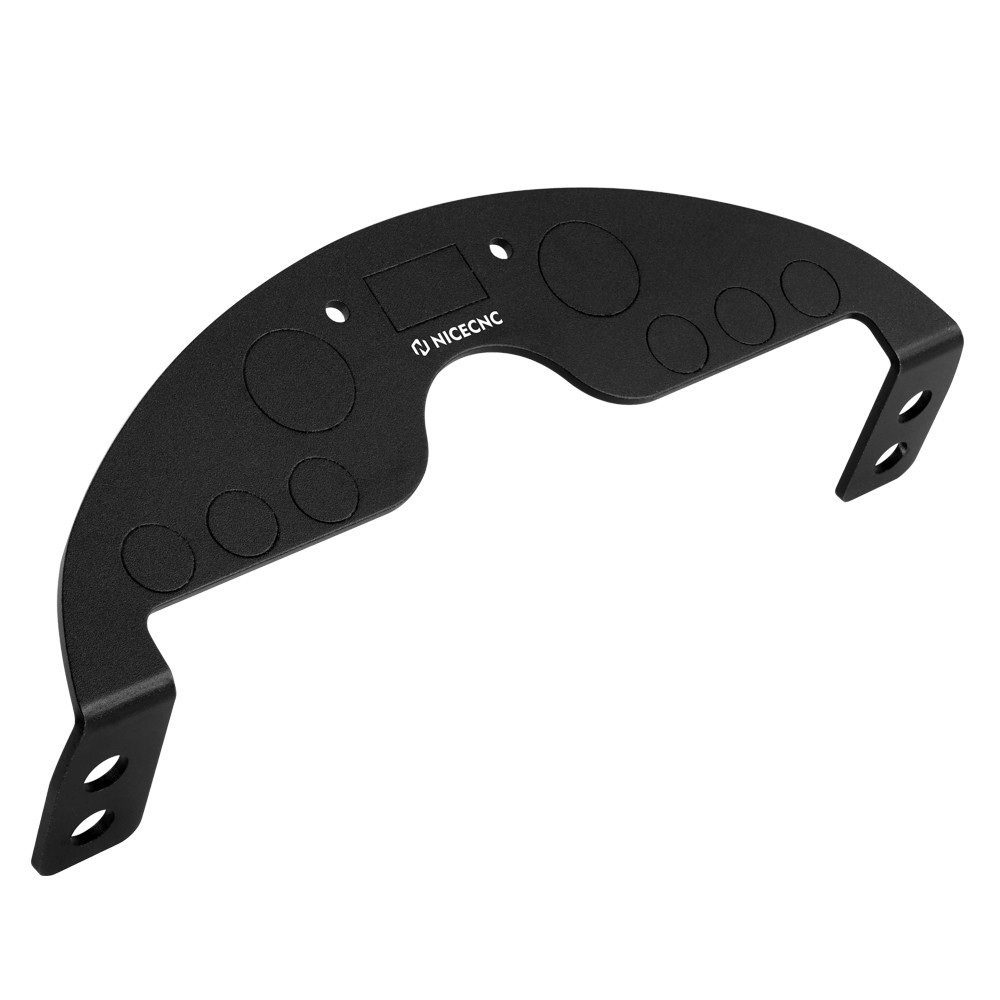 NICECNC Front Lower Dash Panel Aluminum Anodized For Kawasaki KLR 650 2008-2018
