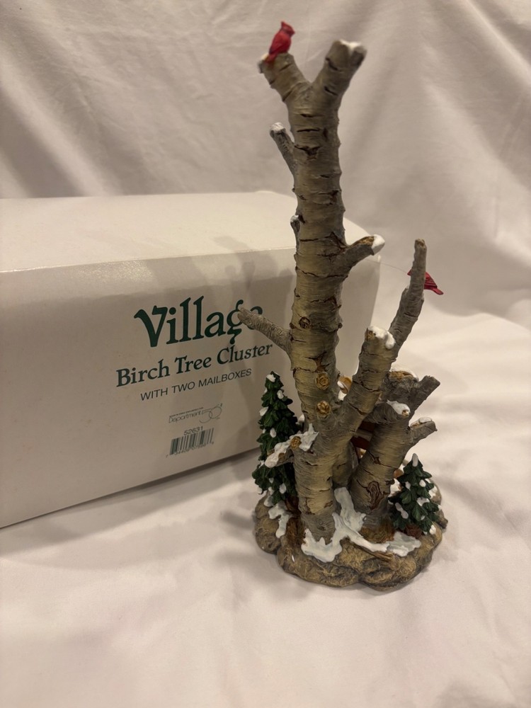 Department 56 Birch Tree Cluster #52631