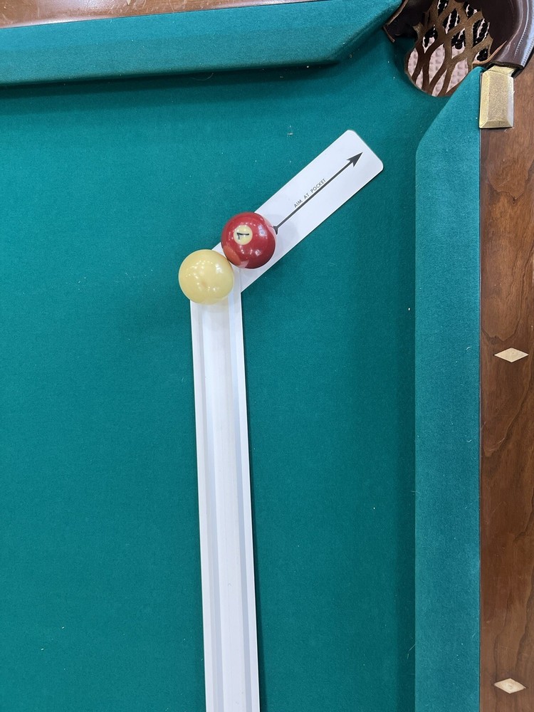 Harold Worst Pocket Billiards Angle-Guide—Perfect your cut angles