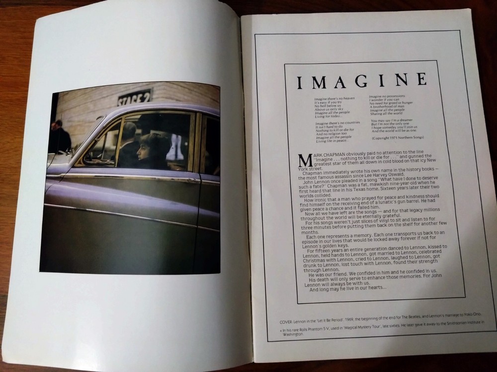 John Lennon A Legend Magazine