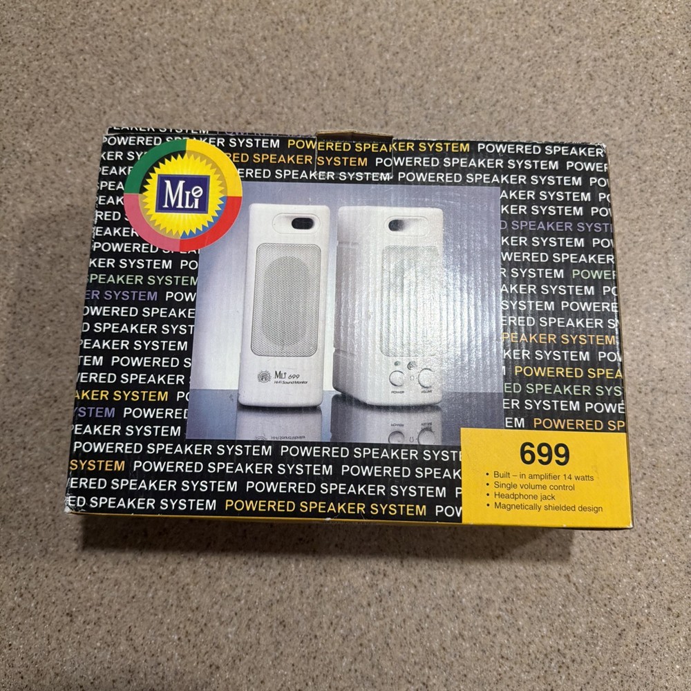 MLi-699 computer powered speaker system