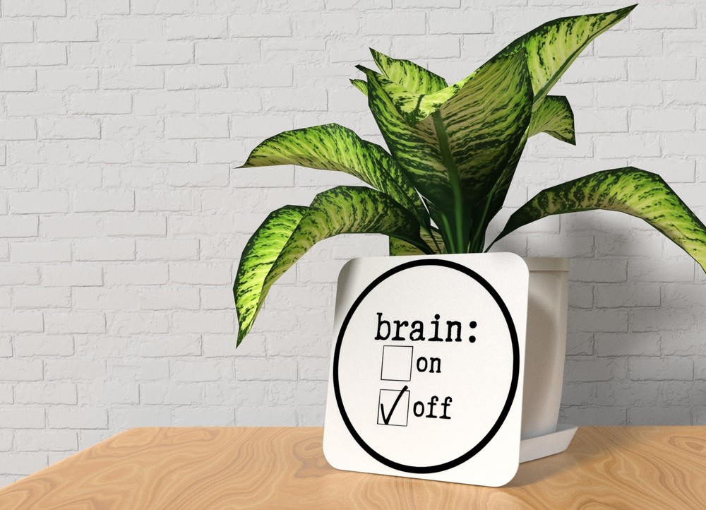 Brain | Funny sign For Home or Office