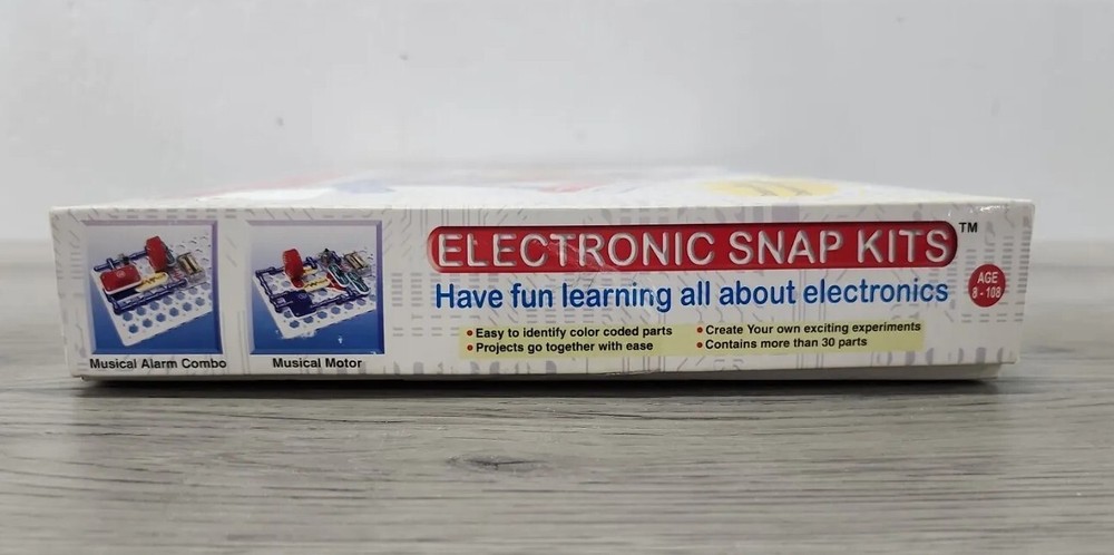 Electronic Snap Kit Electronics 101 -Build 100 Exciting Projects 28-286 Complete