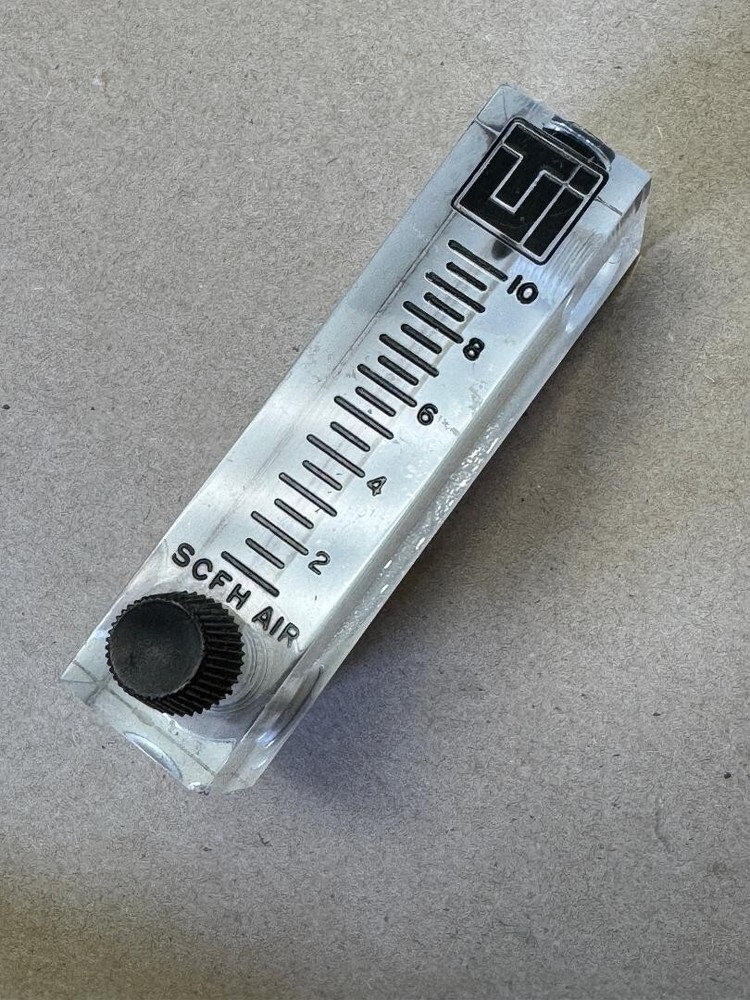 TUI 0-10 SCFH AIR FLOW METER