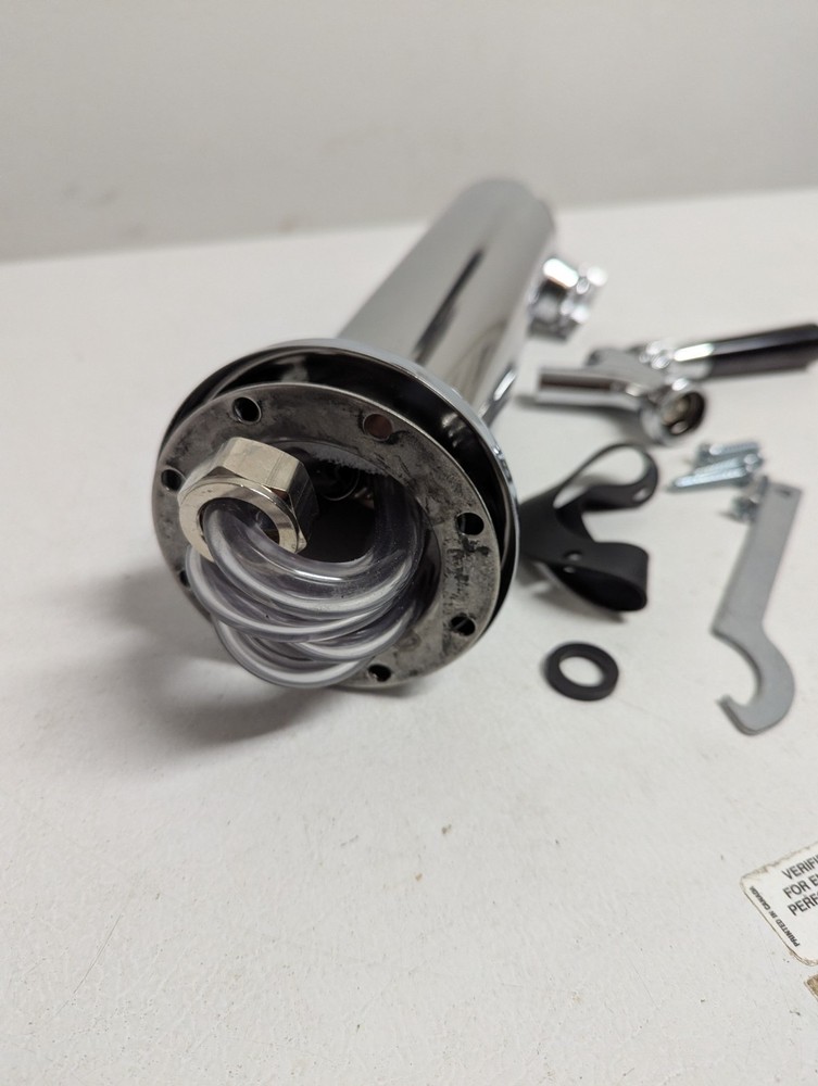 Taprite 2.5" Chrome Draft Beer Tower with Chrome Faucet