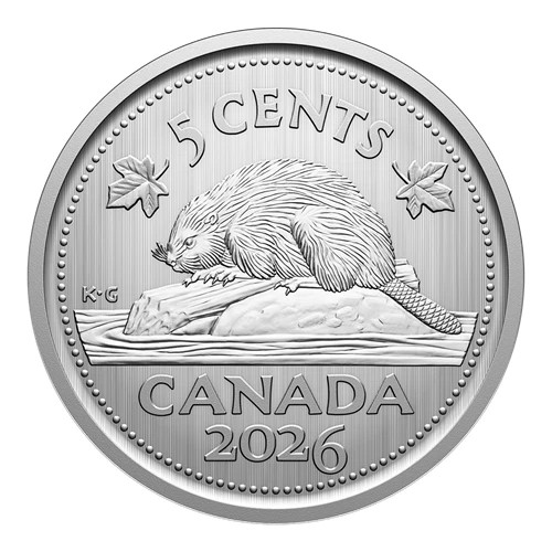 🇨🇦 2026 Canada Specimen 5 Cent - From Specimen Coin Set