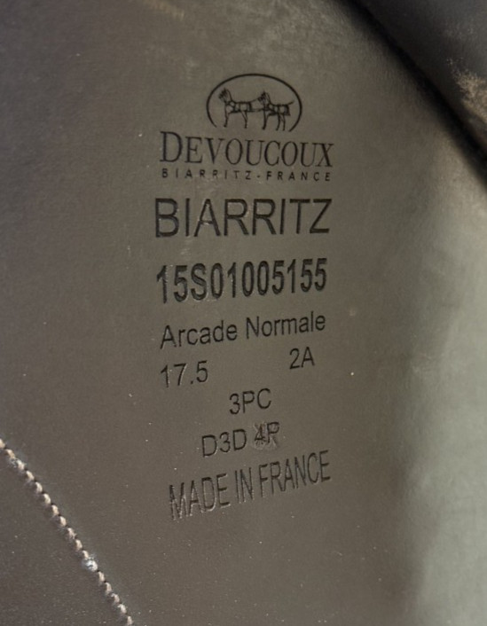Devoucoux Biarritz Saddle 17.5"