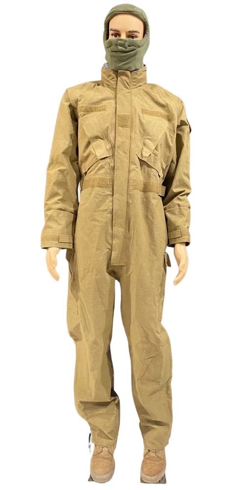 USGI JP-8 FR Fuel Handler Coverall  Coyote Brown Medium