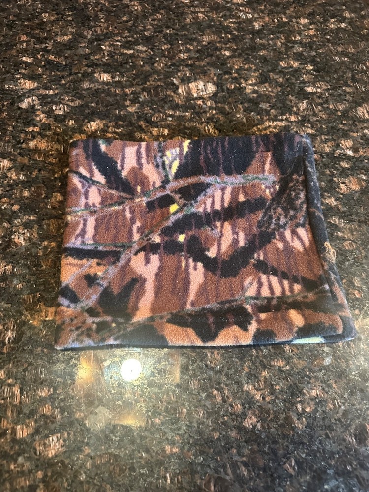 Camo Fleece Neck Gator one Size