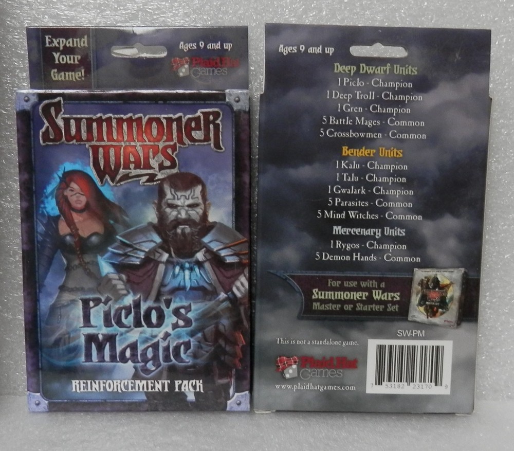 Summoner Wars Piclo's Magic Reinforcement Pack  New